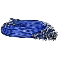 Tripp Lite Cat6 Gigabit Snagless Molded Patch Cable (RJ45 M/M) - Blue - 50 Piece Bulk Pack, 5-ft.(N201-005-BL50BP)
