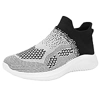 Walking Shoes for Men Sneaker Walking Shoes for Men Sneaker Mens Couple Shoes Casual Shoes Slip On Breathable Fashion Flat Casual Shoes Walking