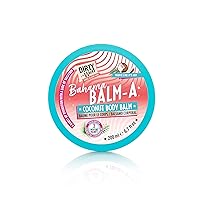 Dirty Works Bahama Balm-A Coconut Body Balm, Vegan Moisturiser, 200ml