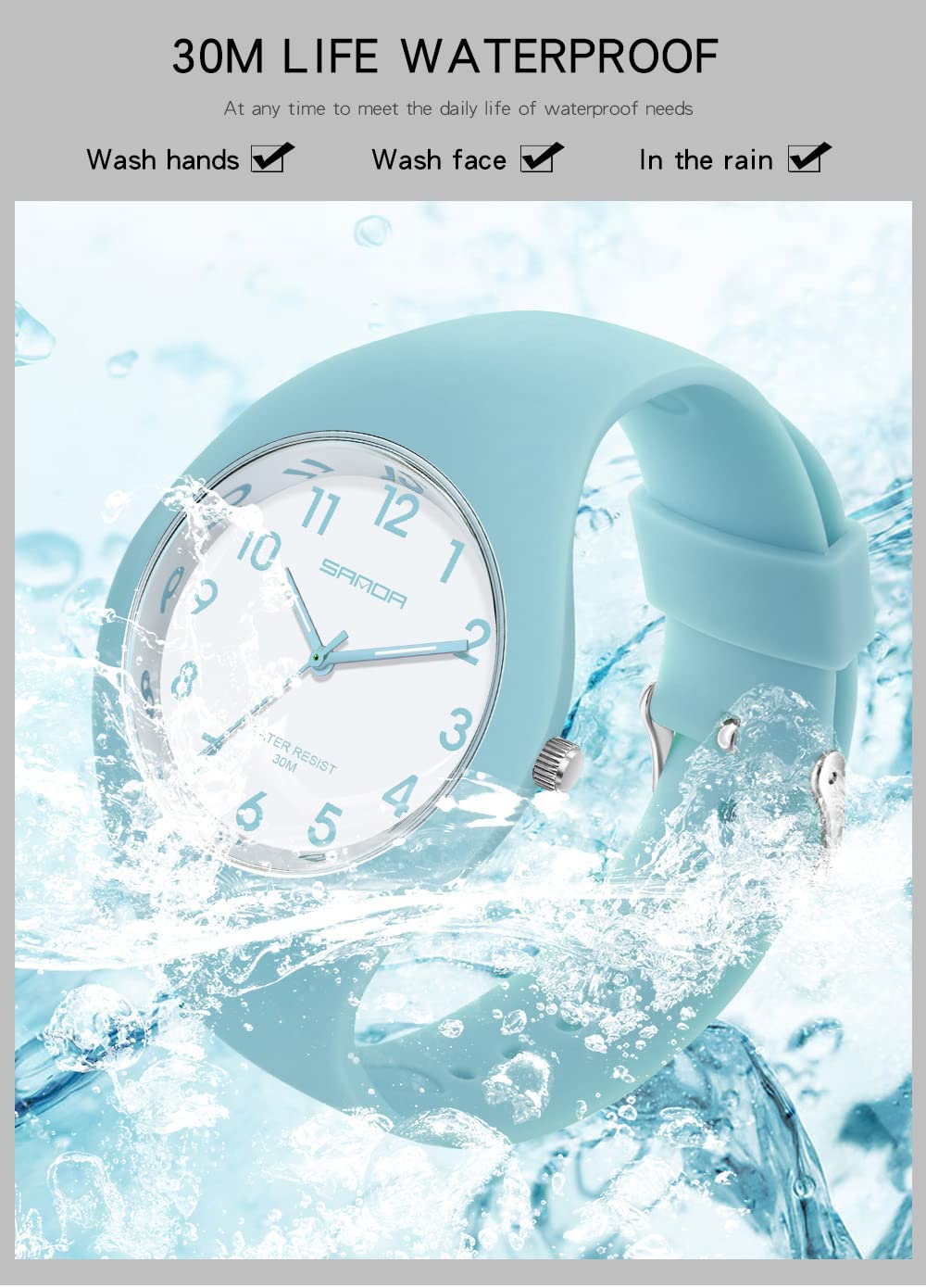 BESTKANG Watches for Men Women Simple Casual Fashion Women Waterproof Watches Ultra-Thin Design Ladies Wristwatches