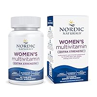 Women’s Multivitamin Extra Strength - Skin, Hair, Energy, & Bone Support - Immunity Supplement - 20 Essential Nutrients - 60 Tablets - 30 Servings