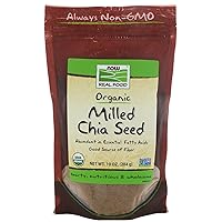 NOW Foods Real Food Organic Milled Chia Seed