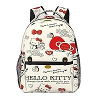 Cartoon Backpack For Girls School Large Capacity School Bag Cute Light Backpack School Opening Gift-White