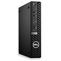 Dell OptiPlex 5090 Micro MFF Business Desktop Computer Intel Hexa-Core i5-10500T up to 3.8GHz 4GB DDR4 RAM 256GB PCIe SSD WiFi 6 Wireless Antenna Bluetooth Keyboard and Mouse Windows 10 Pro(Renewed)