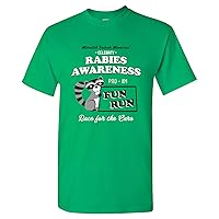 Rabies Awareness Fun Run - Funny TV Comedy Running T Shirt