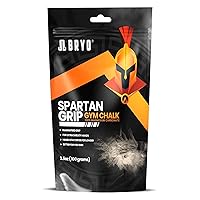 Spartan Grip Loose Chalk Bag Refill - 3.5oz - Premium Sports Chalk for Enhanced Grip - Ideal for Weightlifting, Climbing, Gymnastics, and More