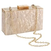 Gets Acrylic Clutch Purses for Women with Marbling Purses and Handbags Elegant Banquet Evening Crossbody Bag
