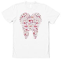 Happy Valentine Tooth Shirt, Funny Dentist Dental Hygienist Shirt, Dentist Lover Shirt, Valentines Day Gift