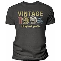 30th Birthday Shirt for Men - Vintage Original Parts 1994 Retro Birthday - 001-30th Birthday Gift