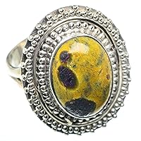 Ana Silver Co Atlantisite Ring Size 9 (925 Sterling Silver) - Handmade Jewelry, Bohemian, Vintage RING73815