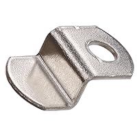 54114 1/4-Inch Offset Mirror Clip, 20-Pack