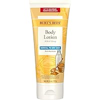Burt’s Bees Body Lotion for Normal to Dry Skin with Milk & Honey, 6 Oz (Package May Vary)