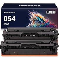 054 Toner Cartridge 2 Black Compatible Replacement for Canon 054 054H CRG-054 for Color imageCLASS MF642Cdw MF644Cdw LBP622Cdw MF641Cdw Laser Printers