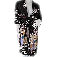 Beautiful and Cool Kimono Women's Satin Silk Robe - One Size