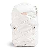 THE NORTH FACE Women's Every Day Jester Laptop Backpack, Gardenia White/Burnt Coral Metallic, One Size