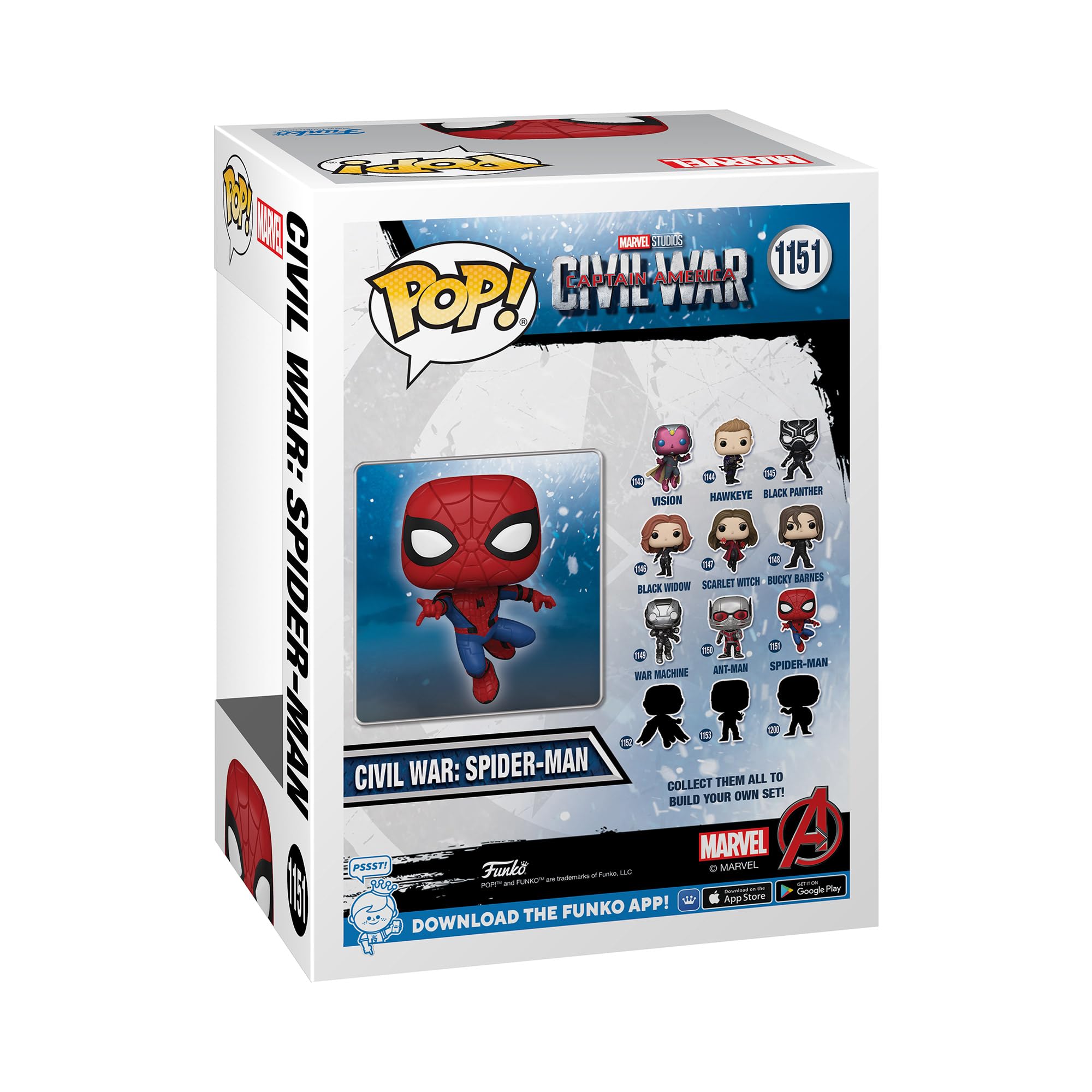 Funko Pop! Marvel: Captain America: Civil War Build A Scene - Spider-Man, Amazon Exclusive, Figure 9 of 12