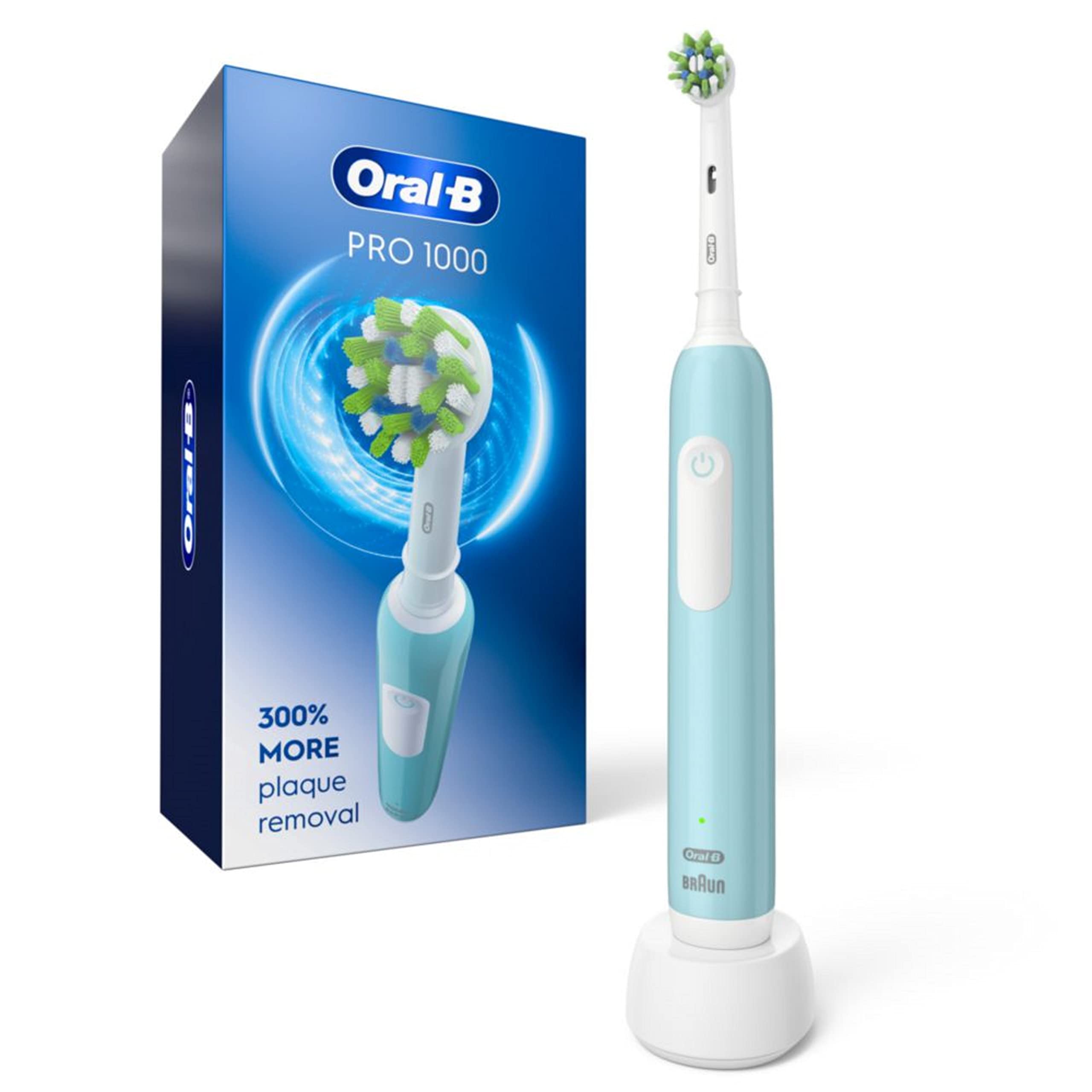 Mua Oral-B Pro 1000 CrossAction Electric Toothbrush, Blue Trên Amazon ...