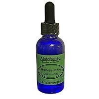 Honeysuckle - Jasmine (2 oz) Fragrance Oil for Candles, Soaps, Lotions, Perfumes, Car and Room Fresheners, and More