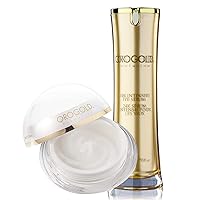Orogold 24K Luxe Day Cream and Oro Gold 24K Intensive Eye Serum, Set of 2