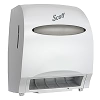 Scott Essential Hard Roll Paper Towel Electronic Dispenser (48858), Fast Change, White 12.7