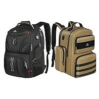 MATEIN 17 Inch Laptop Backpack with Cooler Compartment, 45Liters Capacity, Water Resistant, Suitable for School, Office, Travel, Outdoor Activities