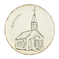 Mud Pie Church Blessing Platter, 12 1/2