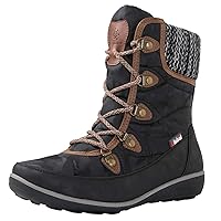Women's Snow Boots Insulated Waterproof Winter Boots for Women Warm Fur Lined Booties