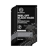 BCL Peel Off Black Mask with Clarifying Charcoal Pack of 5
