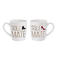 Sole Mate Coffee Mug Set, 3.6