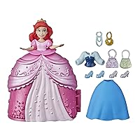 Secret Styles Fashion Surprise Ariel, Mini Doll Playset with Extra Clothes and Accessories, Toy for Girls 4 and Up