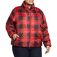 Universal Thread Women's Plus Size Lightweight Puffer Jacket
