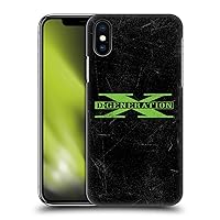Head Case Designs Officially Licensed WWE Logo D-Generation X Hard Back Case Compatible with Apple iPhone X/iPhone Xs