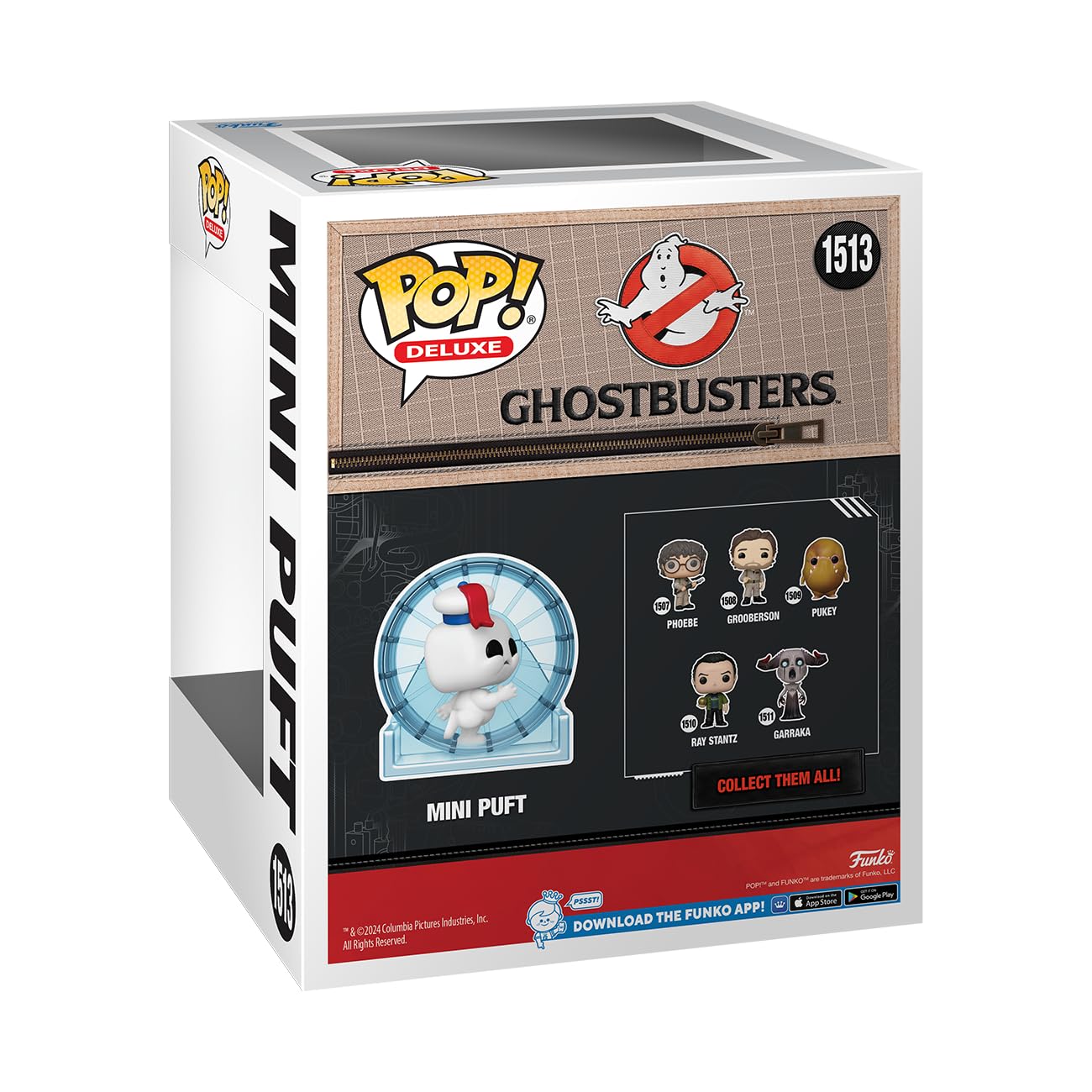 Funko Pop! Deluxe: Ghostbusters: Frozen Empire - Mini Puft in Wheel