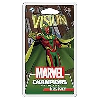 Marvel Champions The Card Game Vision HERO PACK - Superhero Strategy Game, Cooperative Game for Kids and Adults, Ages 14+, 1-4 Players, 45-90 Minute Playtime, Made by Fantasy Flight Games