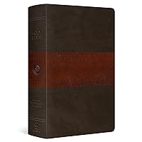 ESV Large Print Personal Size Bible (TruTone, Forest/Tan, Trail Design) ESV Large Print Personal Size Bible (TruTone, Forest/Tan, Trail Design) Imitation Leather