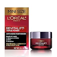 Revitalift Triple Power Anti-Aging Face Moisturizer Travel Size, Pro Retinol, Hyaluronic Acid & Vitamin C, Reduce Wrinkles, Trial 0.5 Oz