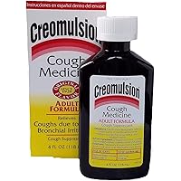 Cough Medicine Adult Formula 4 oz (Pack of 6)