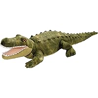 Wild Republic Green Alligator Plush, Stuffed Animal, Plush Toy, Gifts For Kids, Cuddlekins, 23