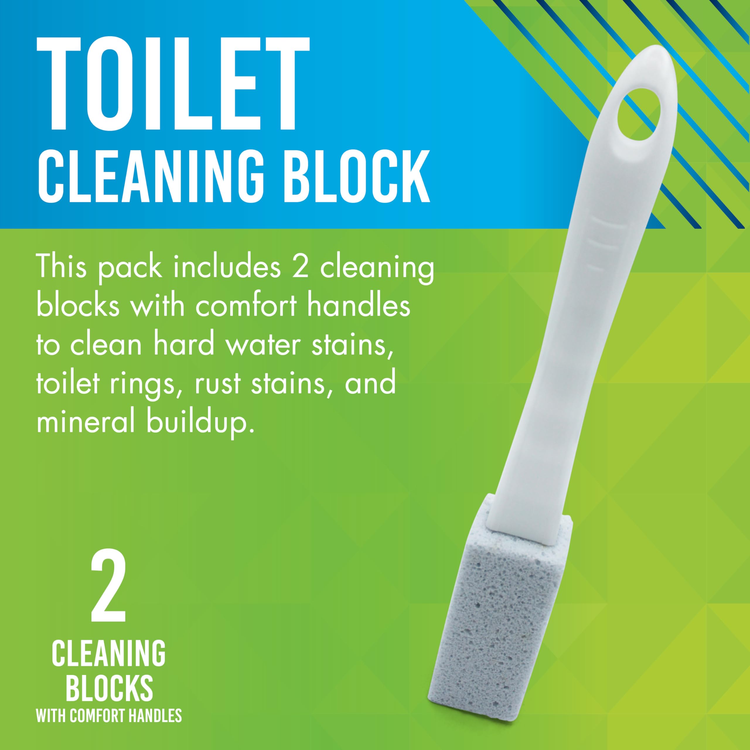 Summit Brands EarthStone Toilet Cleaning Block with 9