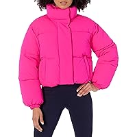 Amazon Essentials Women's Crop Puffer Jacket (Available in Plus Size)
