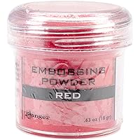 Ranger Embossing Powder, 1-Ounce Jar, Red
