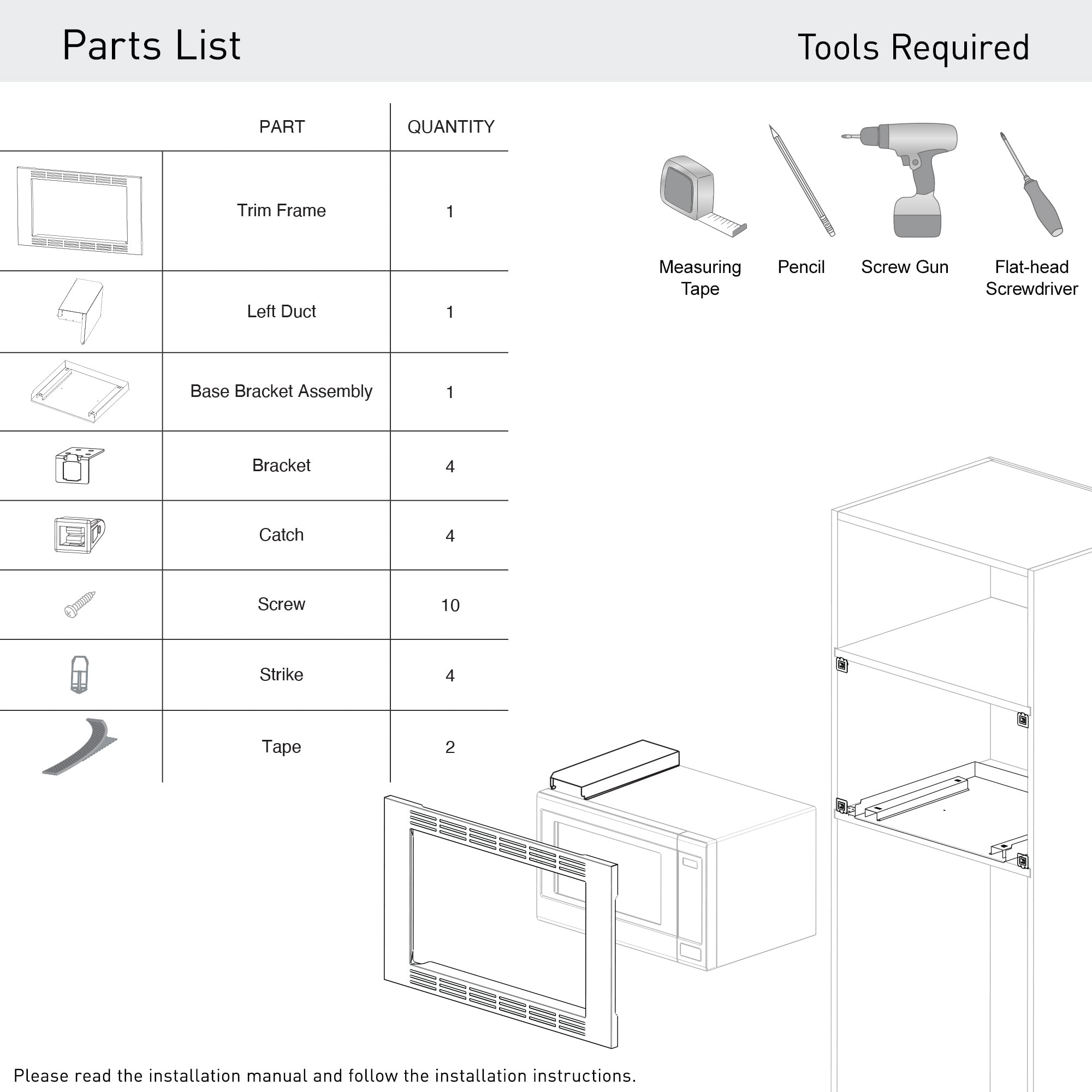 Panasonic NN-TK932SS 30-inch Trim Kit for 2.2 cu ft Microwave Ovens, Stainless Steel