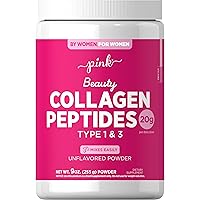 Collagen Peptides Powder | Grass Fed Peptides | Unflavored | Type 1 & 3 | Non-GMO & Gluten Free Supplement | 9 oz