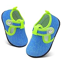 FEETCITY Boys Girls Water Shoes Kids Aqua Socks Quick Dry Barefoot for Beach Swimming Pool