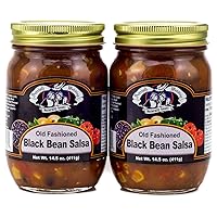 Amish Wedding Black Bean Salsa 14.5oz (Pack of 2)