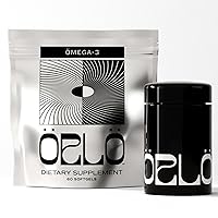 Omega 3 - Vegan Omega 3 Supplement - Triple Strength Omega3s - Plant Based DHA & EPA Fatty Acids - Algae Omega-3 Oil - Sustainable Krill or Fish Oil Alternative (60 Mini Softgels Kit)