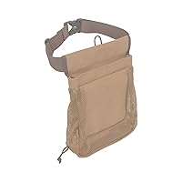 Allen Company Rival Hull Bag & 52 inch Waist Belt, Holds 100 Empty Hulls, Tan, Caramel Brown, One Size, Bags & Range_Trap & Skeet