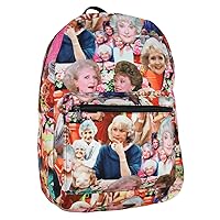The Golden Expressions Photo Collage Sublimated Laptop Backpack Bag