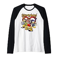 Disney Kingdom Hearts Team Ready Raglan Baseball Tee