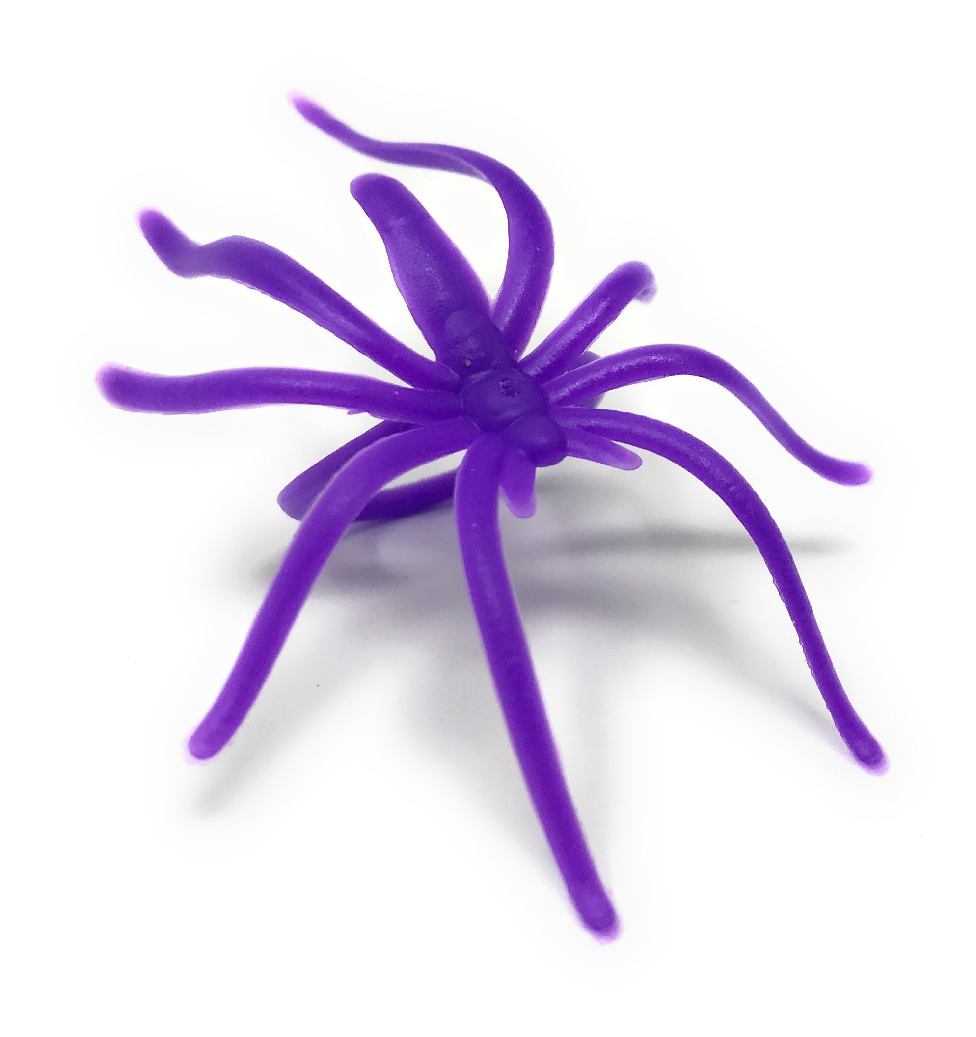 288 Bulk Halloween Spider Ring Assortment - Orange, Purple, Black, and Glow-in-the-Dark Creepy Crawly Party Favors, Treats, and Cupcake Toppers